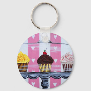yea! muffins! nyckelring