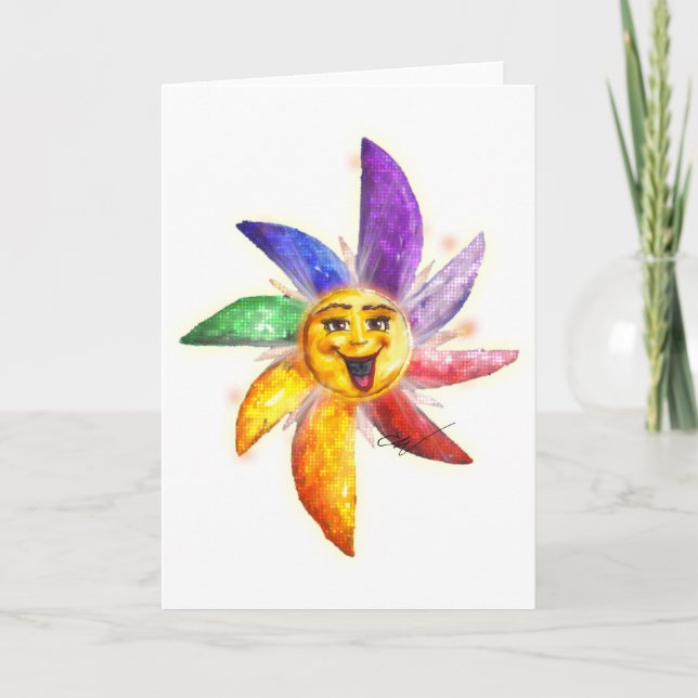 Yea, Universe Greeting Card Kort (Framsida)