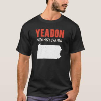 Yeadon Pennsylvania USA State America Travel T Shirt