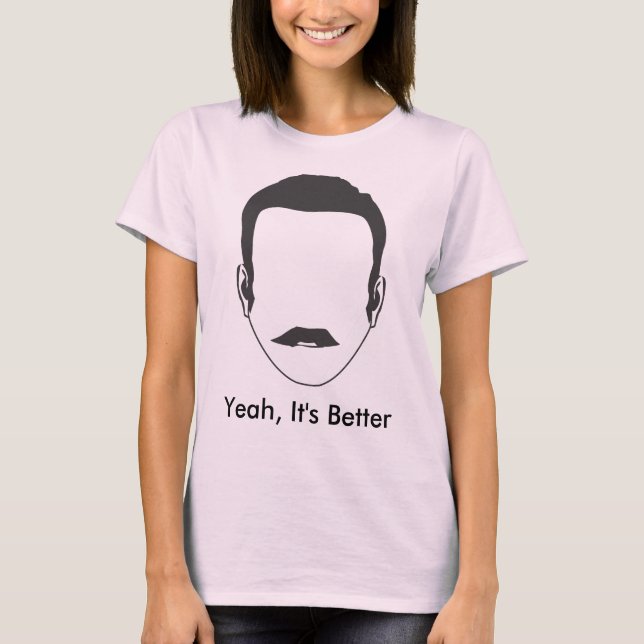 Yeah är det bättre tee shirt (Framsida)
