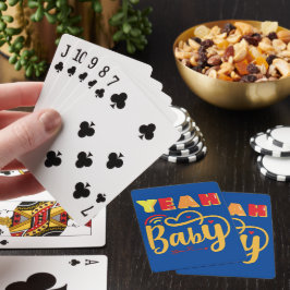 YEAH BABY lustig typografi Casinokort