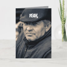 YEAH - BELATED BIRTHDAY CARD