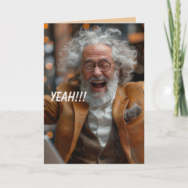 YEAH BIRTHDAY CARD TACK KORT