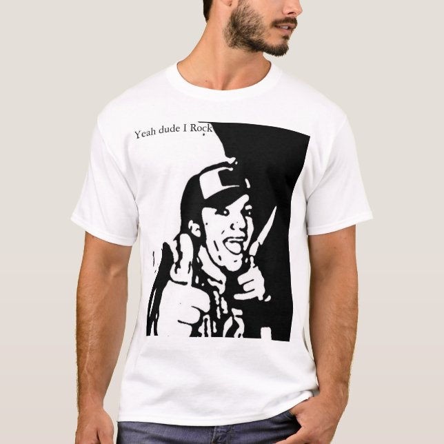 Yeah Dude som jag vaggar Tee (Framsida)