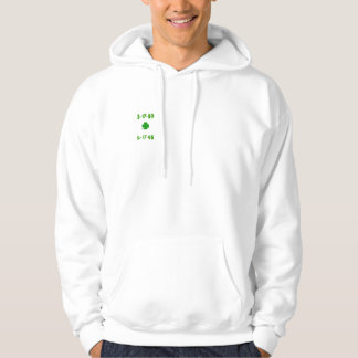 "Yeah rätt" klöverHoodie Sweatshirt Med Luva