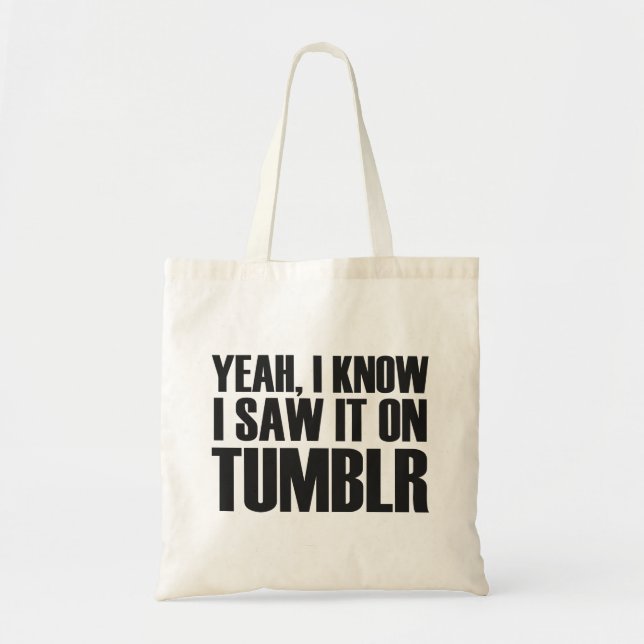 Yeah vet jag…, Hänga lös Tygkasse (Framsidan)