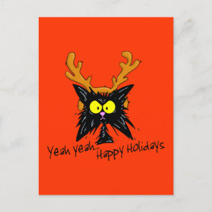 "Yeah Yeah… glad helg ", Vykort