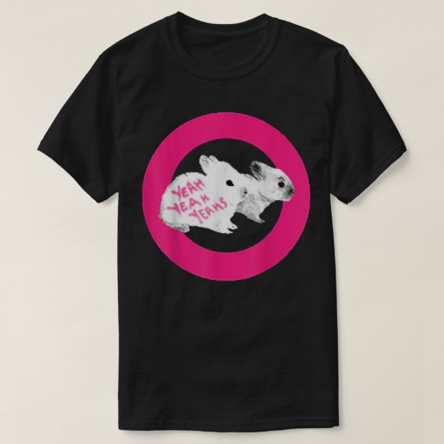YEAHYEAH YEAHS BUNNY  T SHIRT (Design framsida)