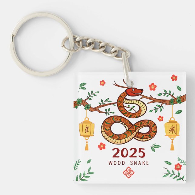 Year 2025 Wood Snake. Chinese horoscope  (Framsidan)