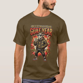Year Of The Fire Goat 2027 Officially Goat Year T Shirt