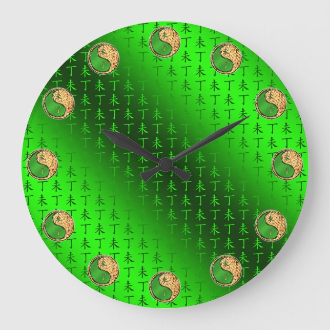 Year of the Fire Goat Stor Klocka (Framsida)