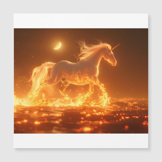 Year of the Fire Horse 2026, Magnetic Card (Framsida)