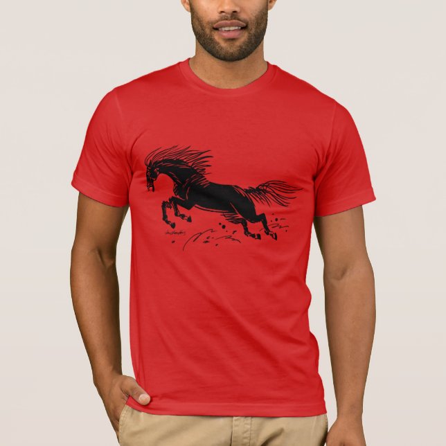 Year of the Fire Horse T-Shirt (Framsida)