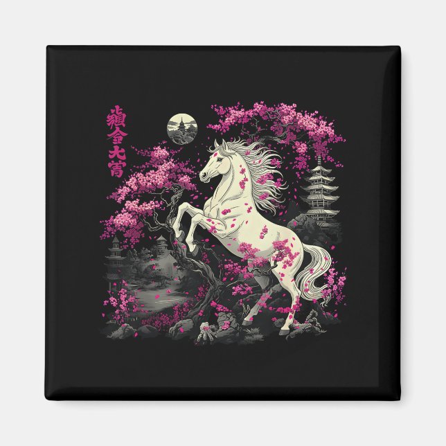 Year Of The Horse 2026 Chinese  Magnet (Framsidan)