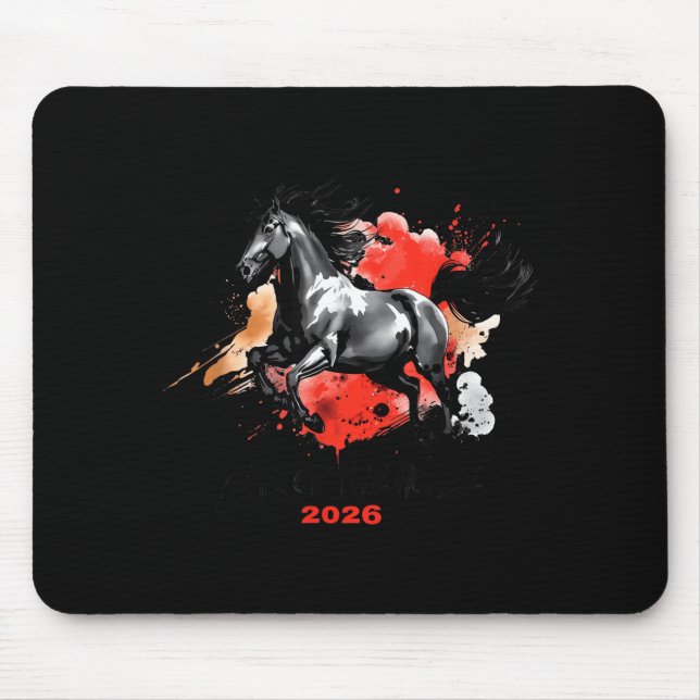 Year Of The Horse 2026 Chinese New Year  Musmatta (Framsidan)