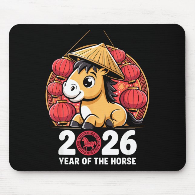 Year Of The Horse 2026 Lunar New Year Chinese  Musmatta (Framsidan)