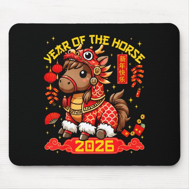 Year Of The Horse 2026 Lunar New Year Chinese New  Musmatta (Framsidan)