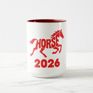 Year of the Horse 2026 Mugg