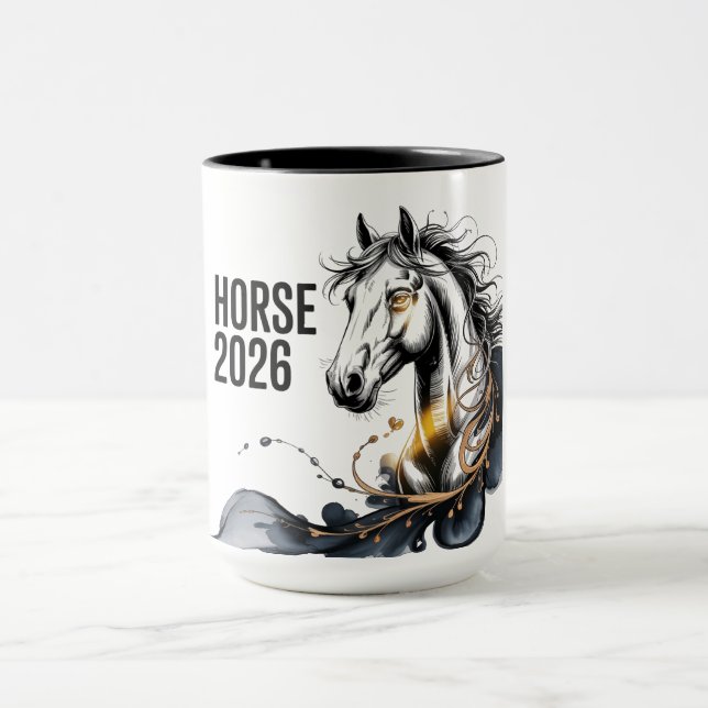 Year of the Horse 2026 Mugg (Center)