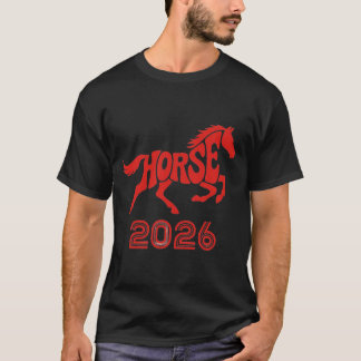 Year of the Horse 2026 T Shirt