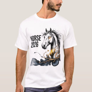 Year of the Horse 2026 T Shirt