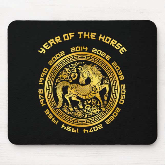 Year Of The Horse Chinese Zodiac Chinese New Year  Musmatta (Framsidan)