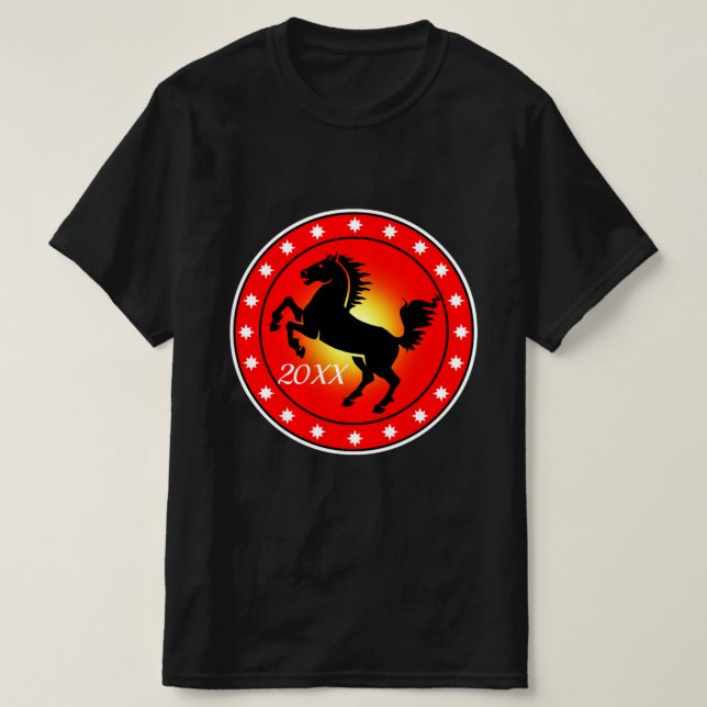Year of the Horse T Shirt (Design framsida)