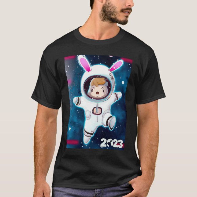 Year Of The Rabbit 2023 Chinese New Year 2023 Boy  T Shirt (Framsida)