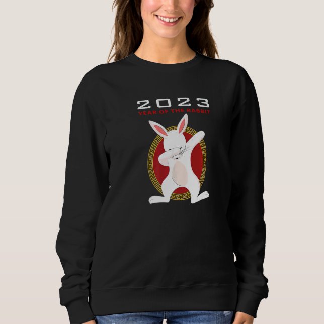 Year Of The Rabbit 2023 Chinese New Year 2023   T Shirt (Framsida)