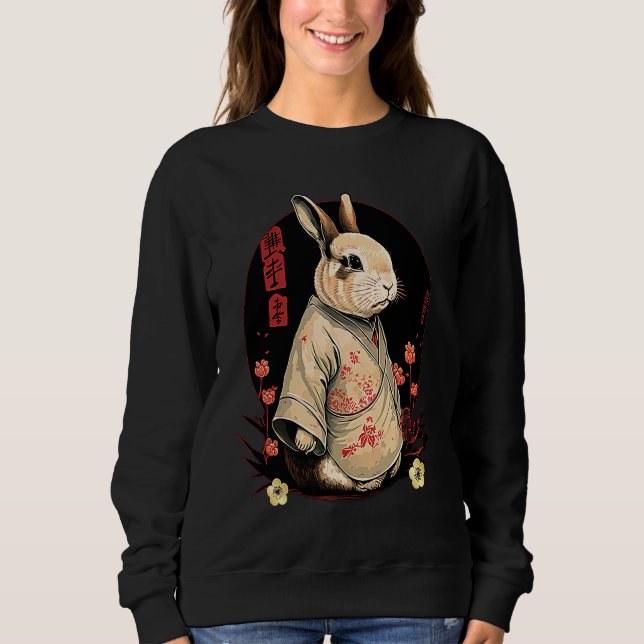 Year Of The Rabbit 2023 Chinese New Year 2023 T Shirt (Framsida)