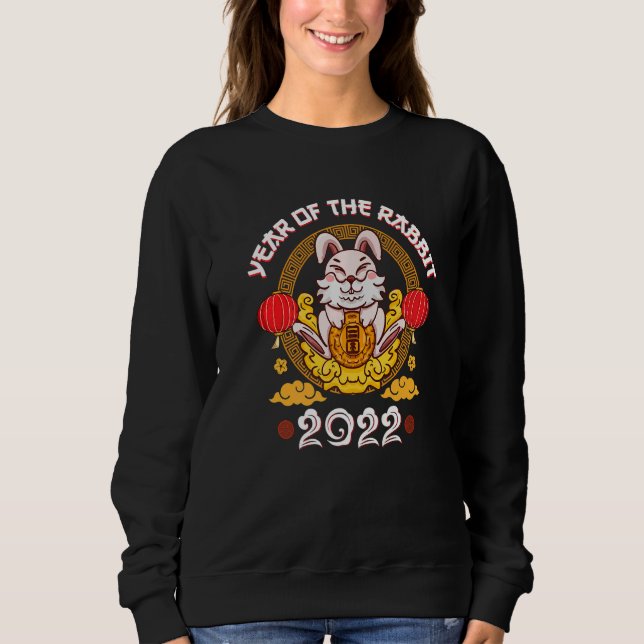 Year of the Rabbit 2023  Happy Chinese New Year 20 T Shirt (Framsida)