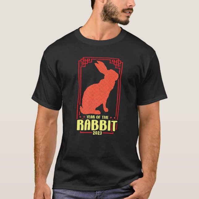 Year Of The Rabbit Chinese New Year 2023  4 T Shirt (Framsida)