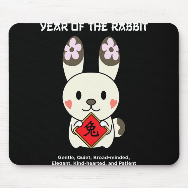 Year Of The Rabbit Chinese Zodiac Lunar New Year  Musmatta (Framsidan)
