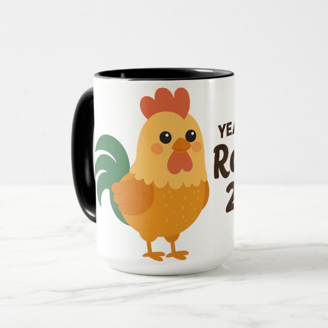 Year of the Rooster 2029 Mugg (Framsida vänster)