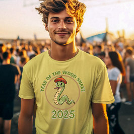 Year of the Snake 2025 Lunar Zodiac sign T Shirt