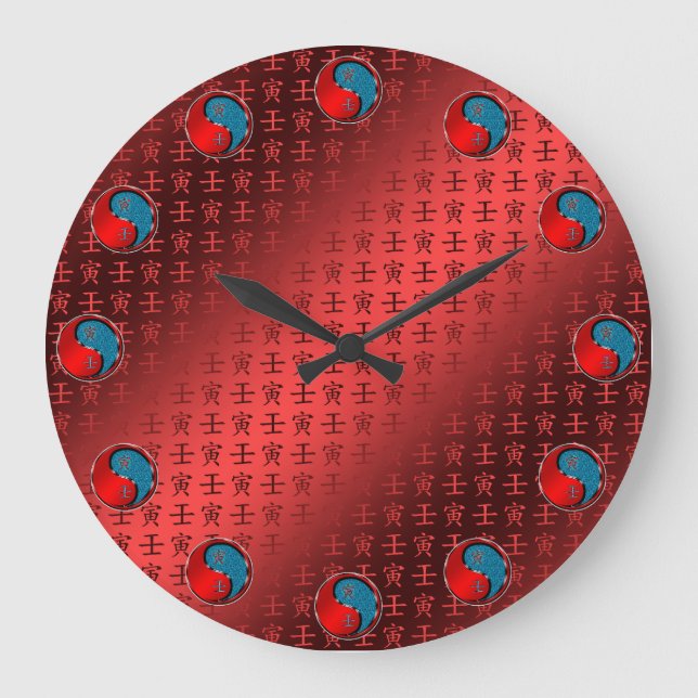 Year of the Water Tiger  Stor Klocka (Framsida)