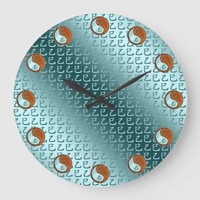 Year of the Wood Snake Stor Klocka (Framsida)