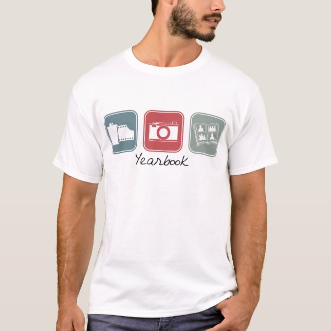 Yearbook (kvadrerar), tee shirt (Framsida)