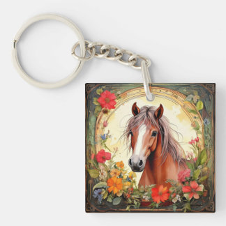 Yearling Colt och Wildblommor