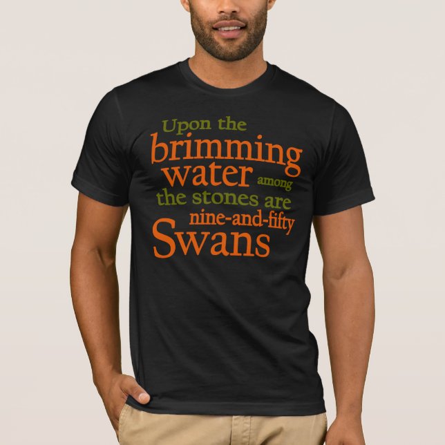 Yeats vildsvanar tee (Framsida)