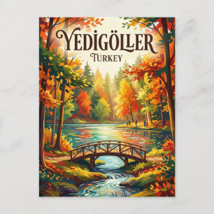 Yedigöller nationalpark Turkiet Vykort