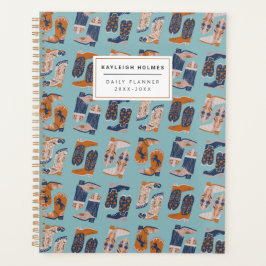 Yee Haw Cowgirl Soft Cover Planner
