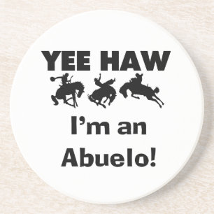 Yee Haw Jag är en Abuelo T-shirts och presenter Underlägg