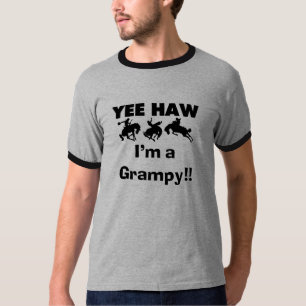 Yee Haw Jag är en Grampy T-shirts och presenter