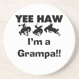 Yee Haw Jag är Grampa T-shirts och presenter Underlägg