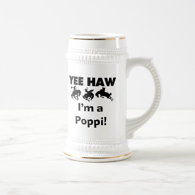 Yee Haw Jag är Poppi T-shirts och presenter Sejdel (Höger)