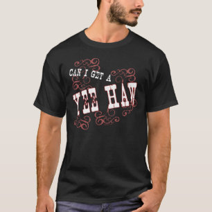 Yee Haw (mörk) T Shirt