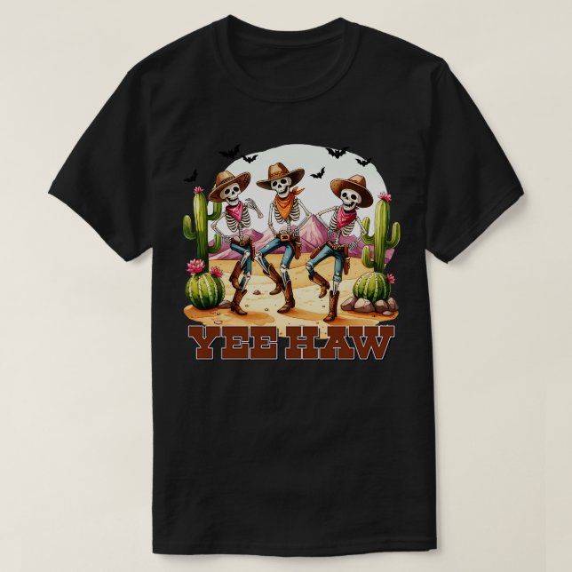 Yee Haw T Shirt (Design framsida)