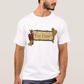 Yee Haw! Western T-tröja Tee Shirt