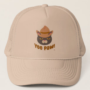 Yee Paw Söt Cowboyhatt Country Roligt Konst Keps
